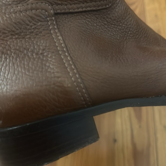 Brown tall riding boots Tory Burch 8.5, good condition - Picture 8 of 14
